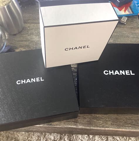 chanel empty boxes